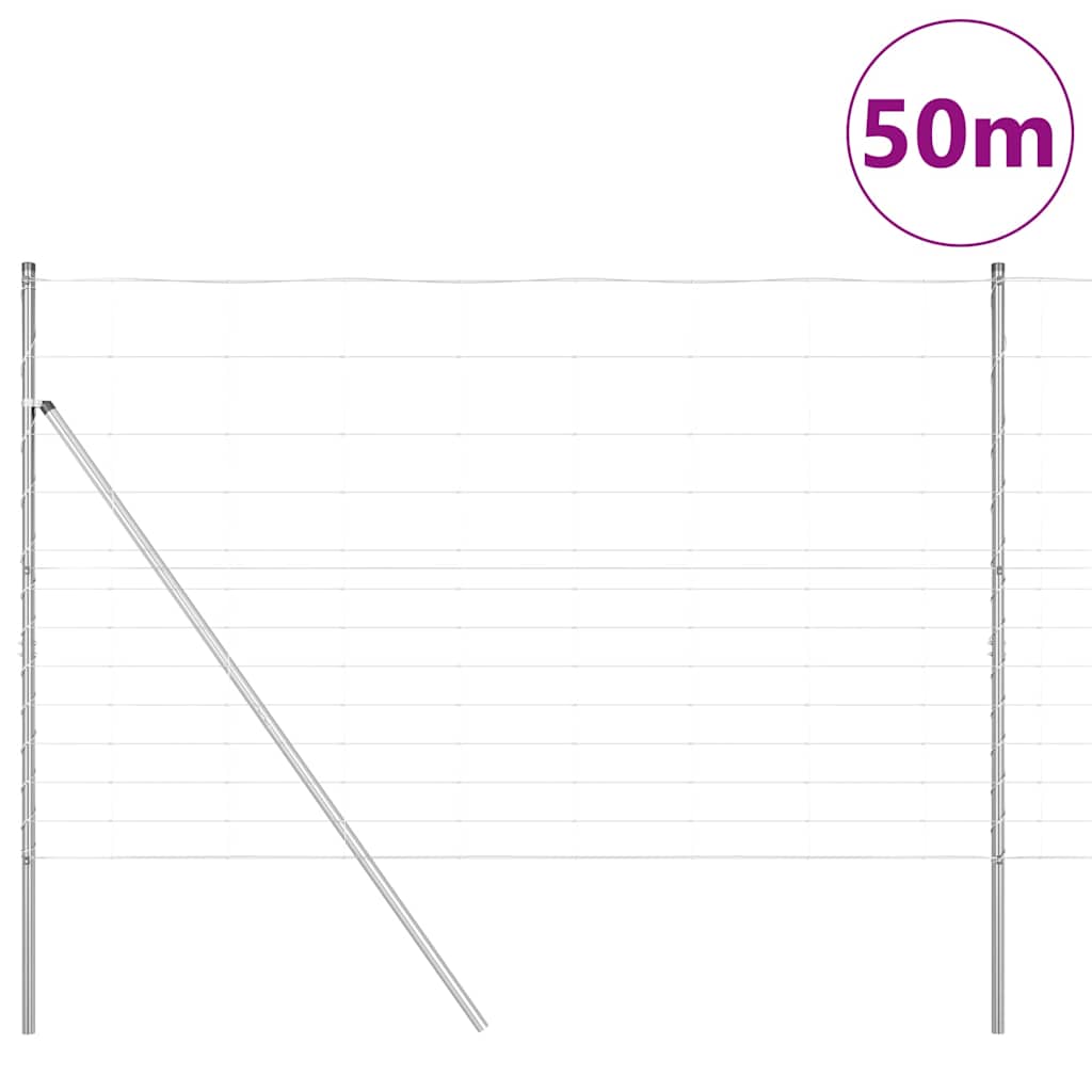 Fence Post Galvanized 50 x 1.5 m Steel
