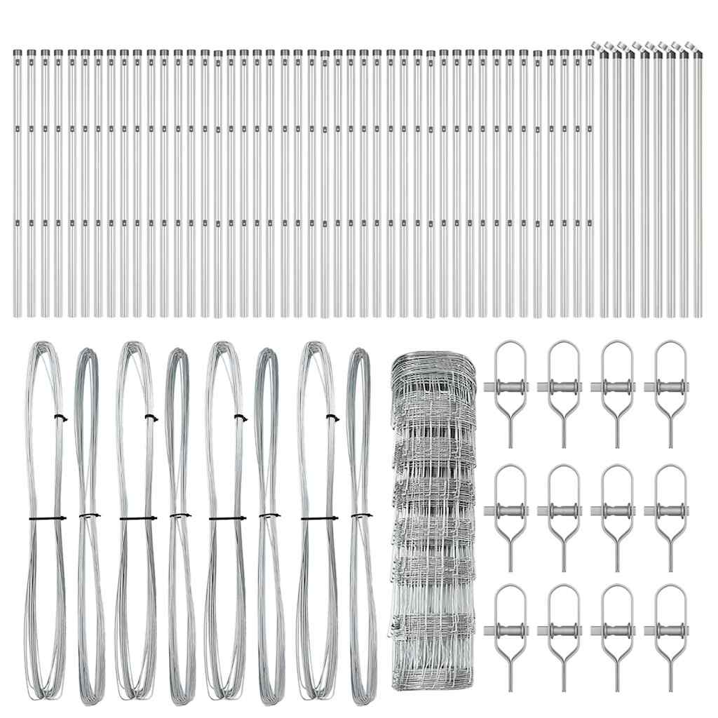 Ground Fix Welded Wire Fence 100 x 0.8 m (W x H)