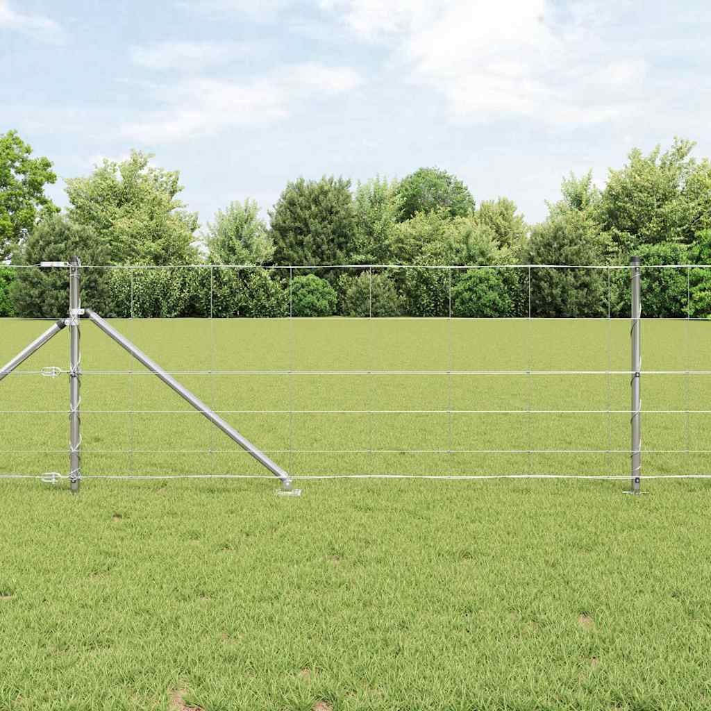 Fence Post Galvanized 25 x 0.8 m Steel