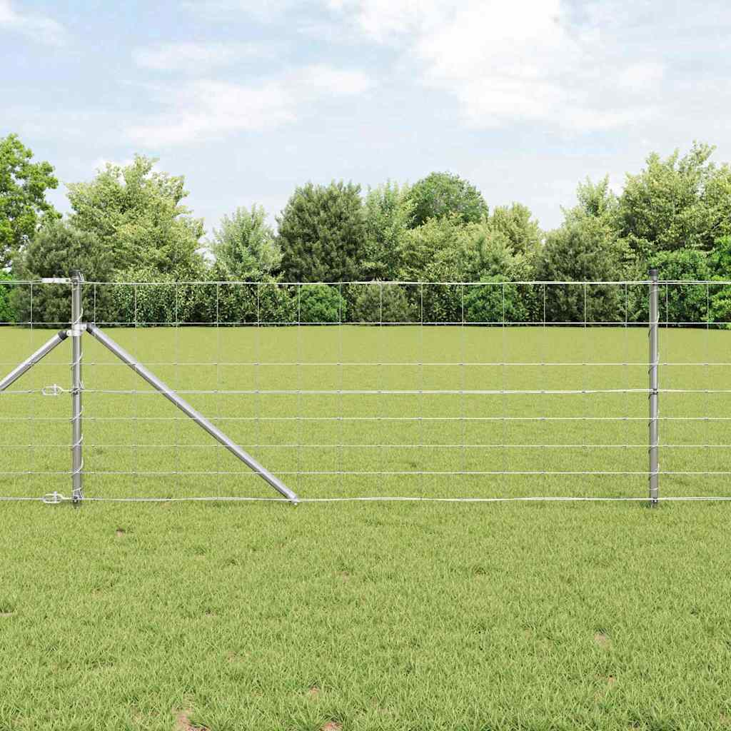 Welded Wire Fence with Spikes 25 x 0.8 m (W x H)