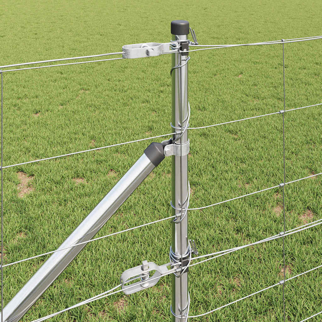 Fence Post Galvanized 25 x 0.8 m Steel