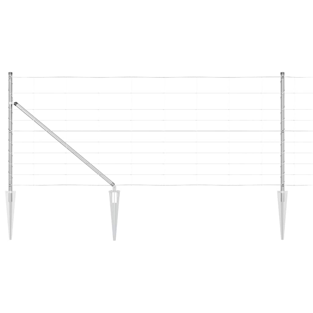 Fence Post Galvanized 25 x 1 m Steel