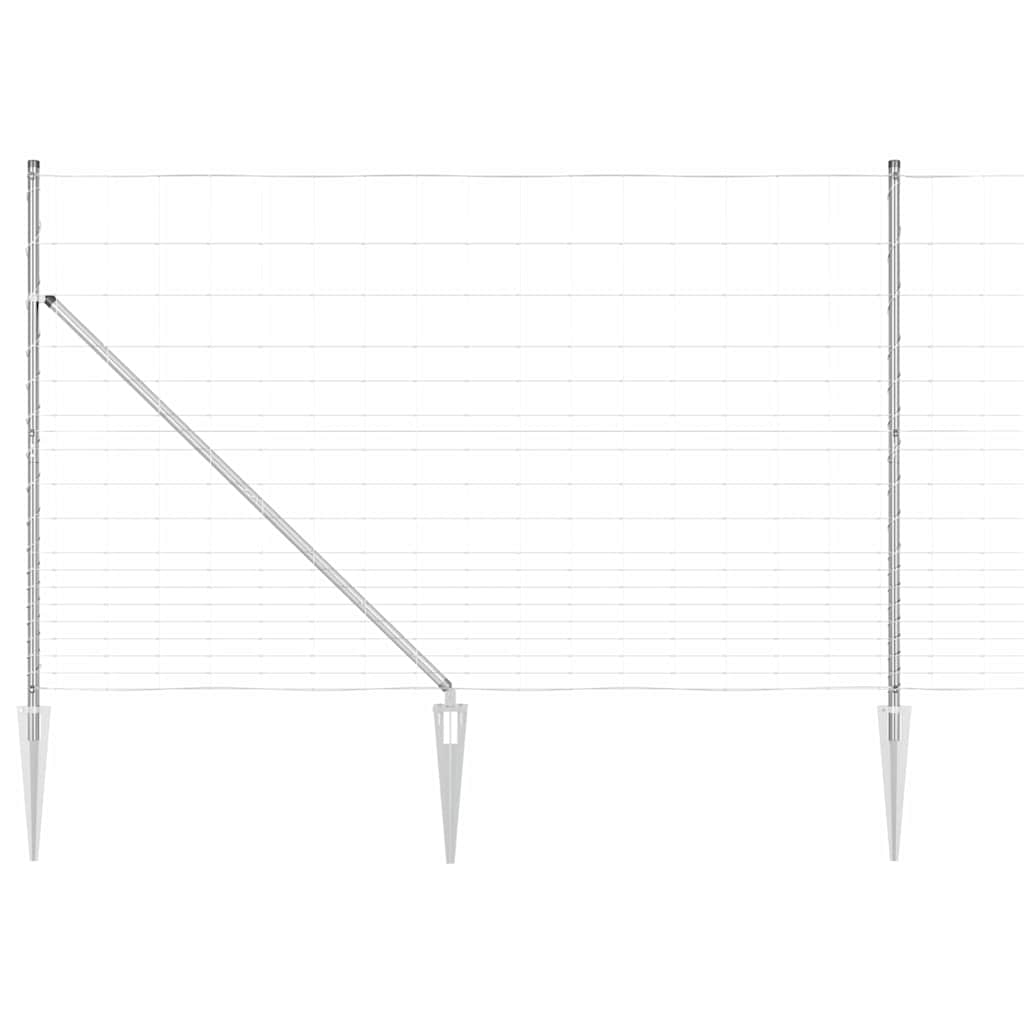 Welded Wire Fence with Spikes 25 x 1.5 m (W x H)