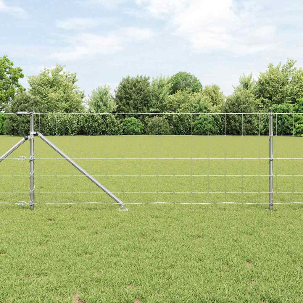 Welded Wire Fence with Spikes 50 x 0.8 m (W x H)