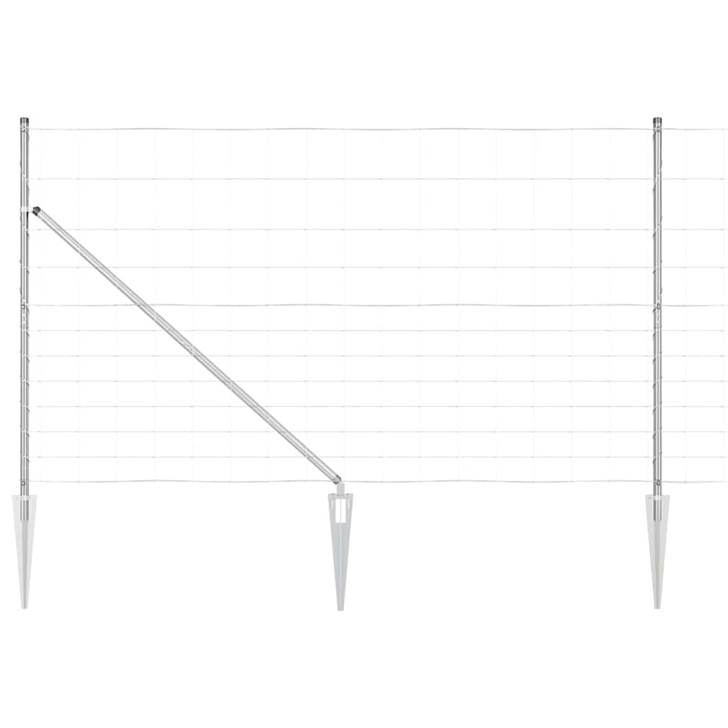 Welded Wire Fence with Spikes 50 x 1.4 m (W x H)