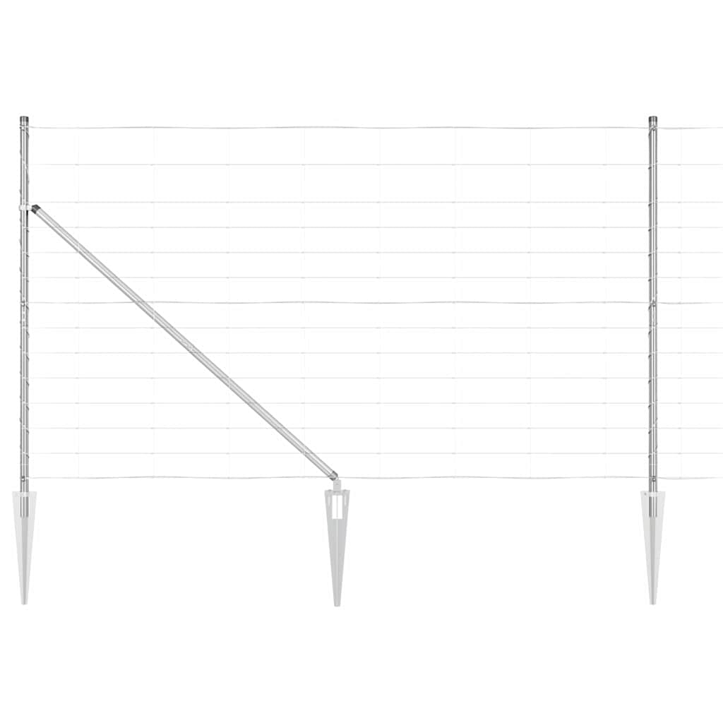 Welded Wire Fence with Spikes 50 x 1.4 m (W x H)