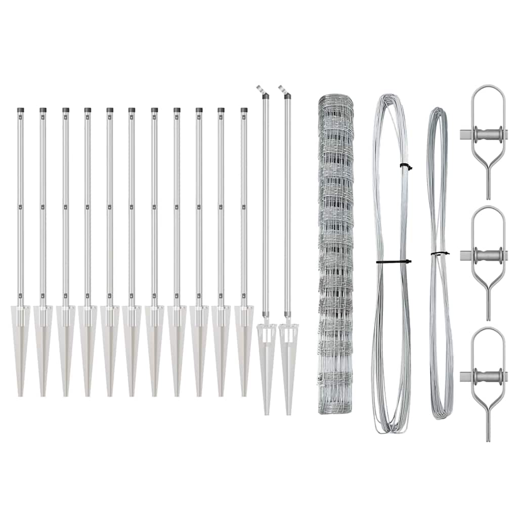 Welded Wire Fence with Spikes 50 x 1.4 m (W x H)