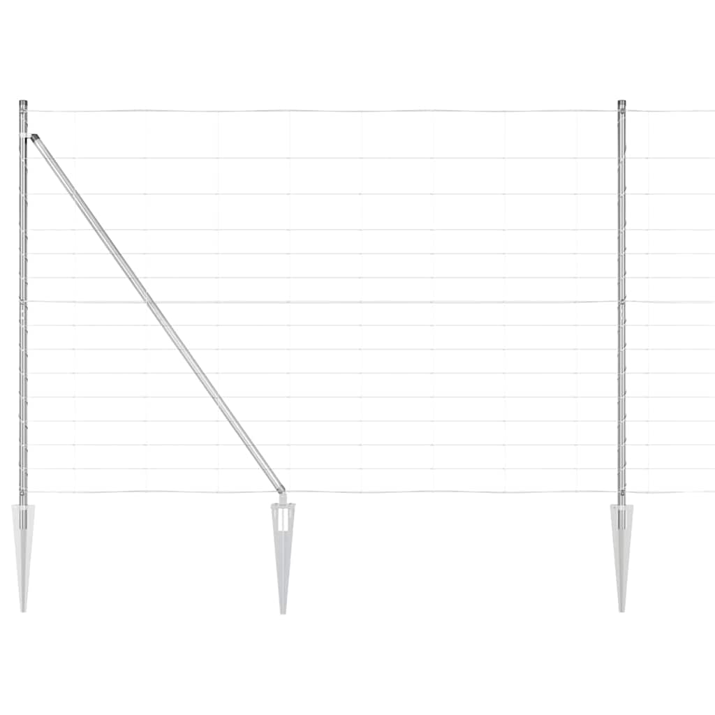Welded Wire Fence with Spikes 50 x 1.6 m (W x H)