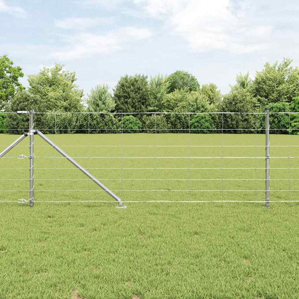 Welded Wire Fence with Spikes 100 x 0.8 m (W x H)