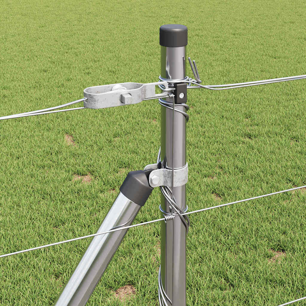 Welded Wire Fence with Concrete Base 25 x 0.8 m (W x H)