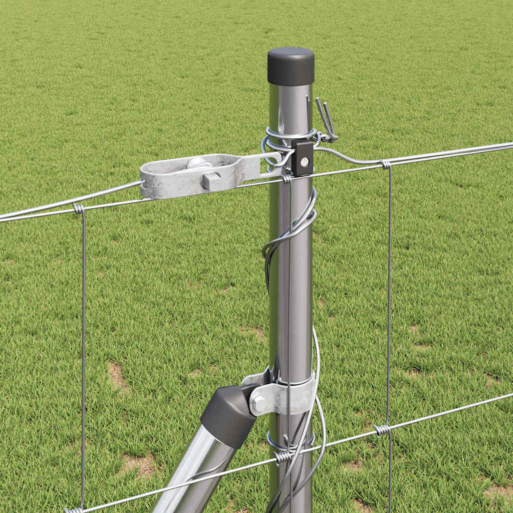 Welded Wire Fence with Concrete Base 25 x 1.2 m (W x H)