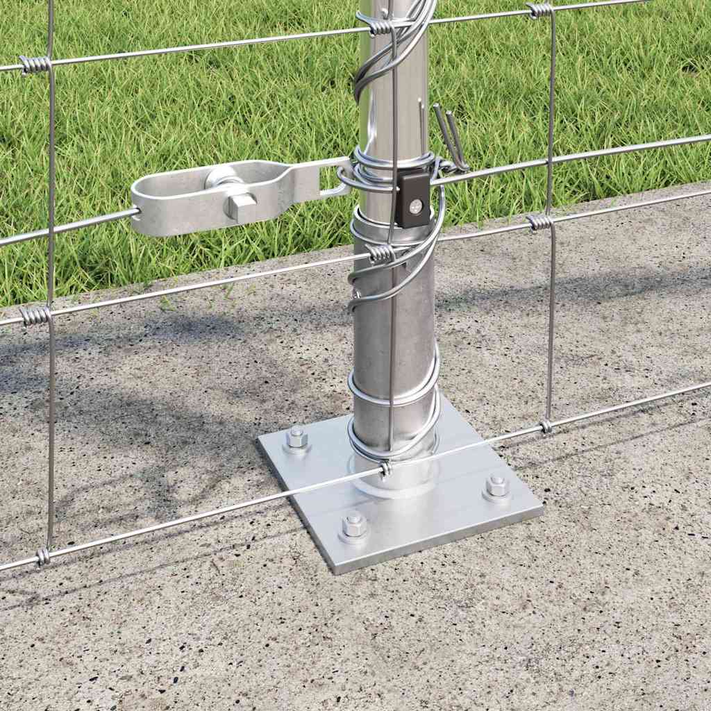 Welded Wire Fence with Concrete Base 25 x 1.2 m (W x H)