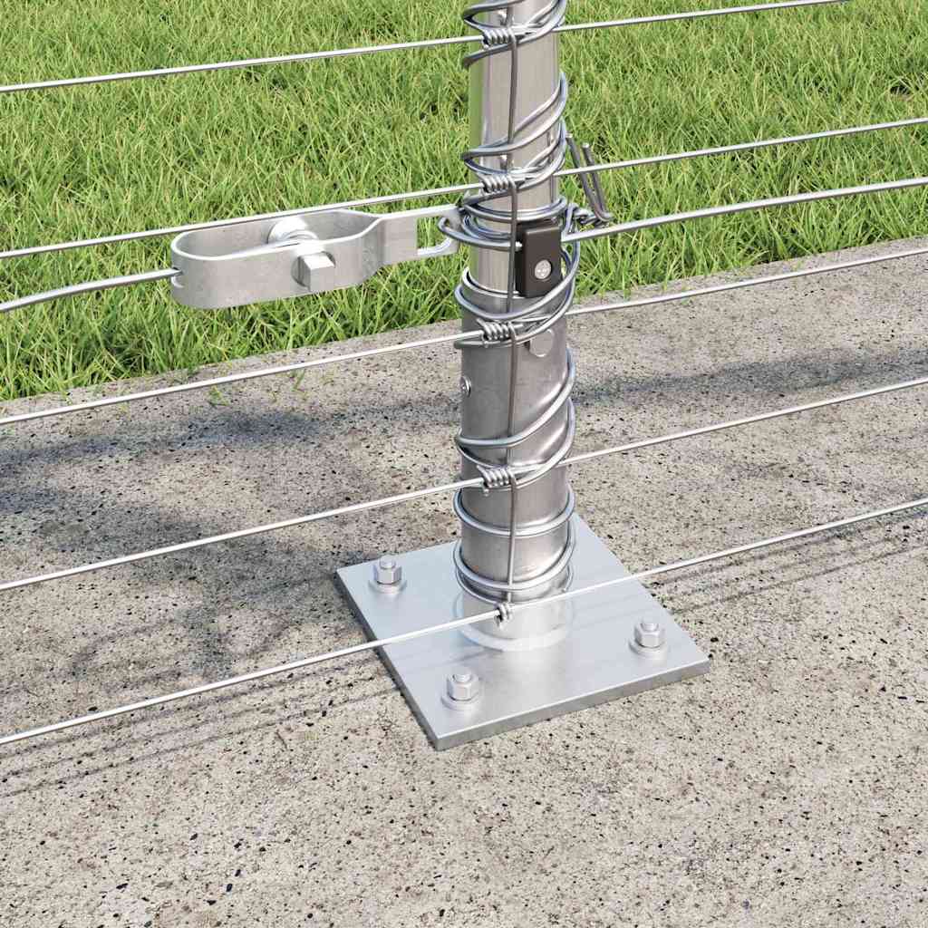 Welded Wire Fence with Concrete Base 25 x 1.2 m (W x H)