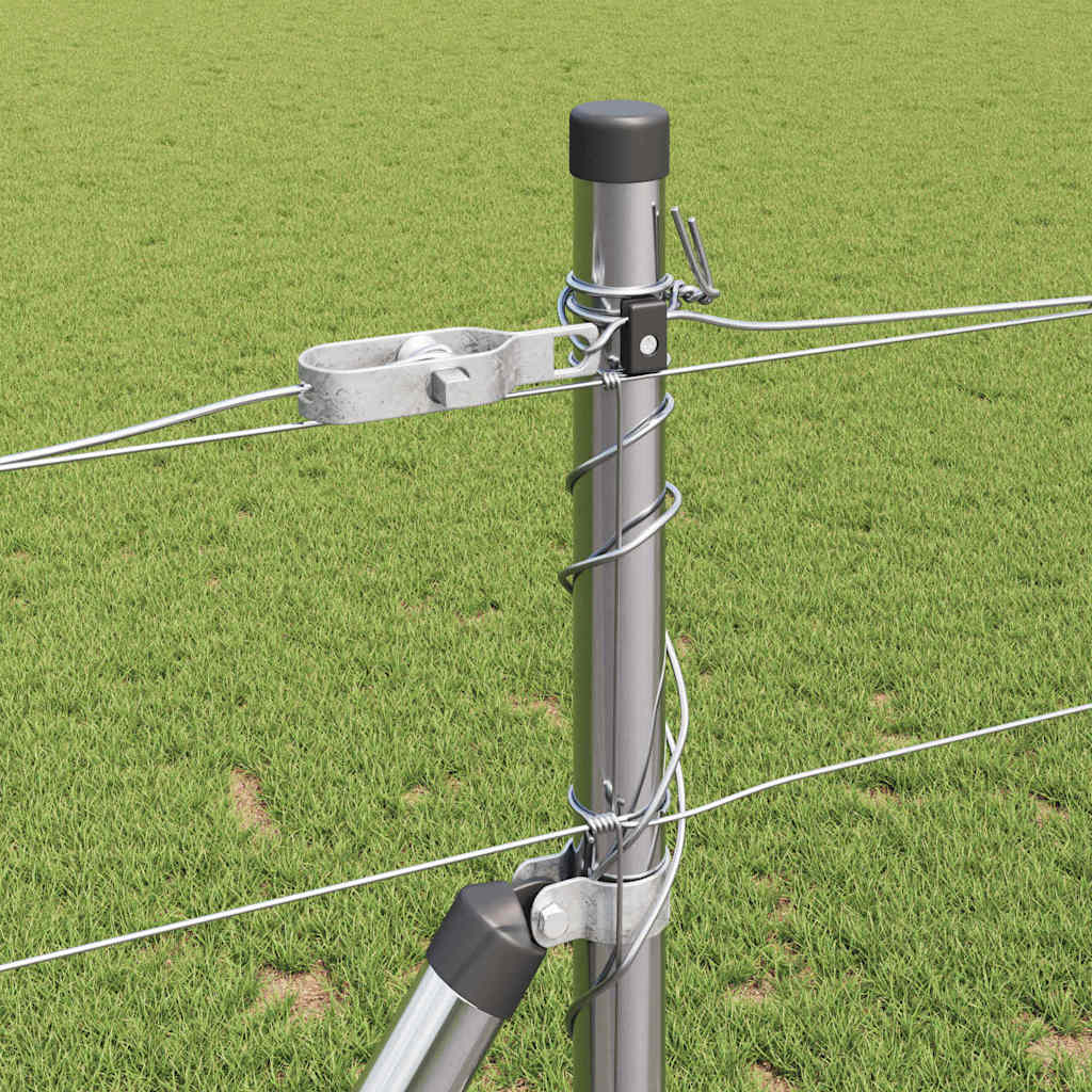 Welded Wire Fence with Concrete Base 25 x 1.2 m (W x H)