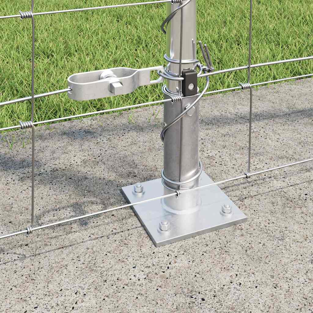 Welded Wire Fence with Concrete Base 25 x 1.4 m (W x H)