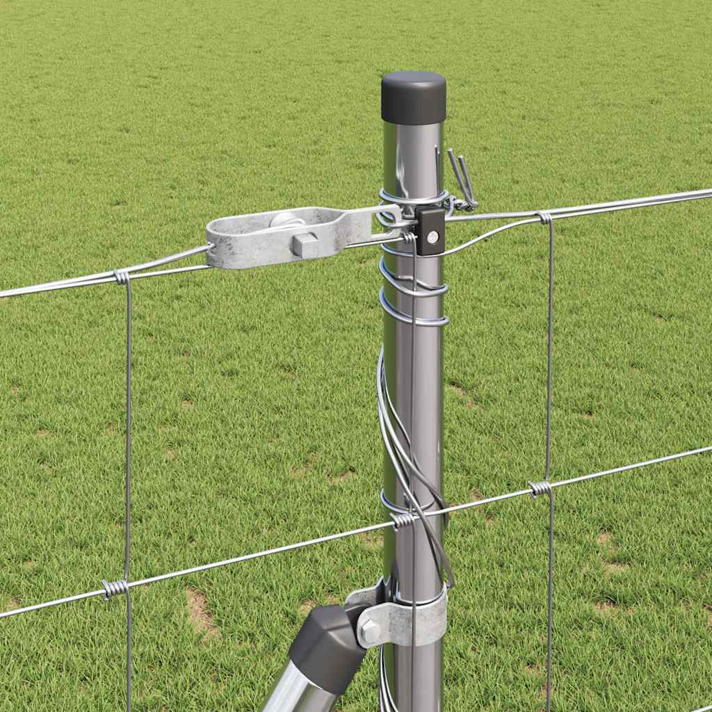 Welded Wire Fence with Concrete Base 25 x 1.4 m (W x H)