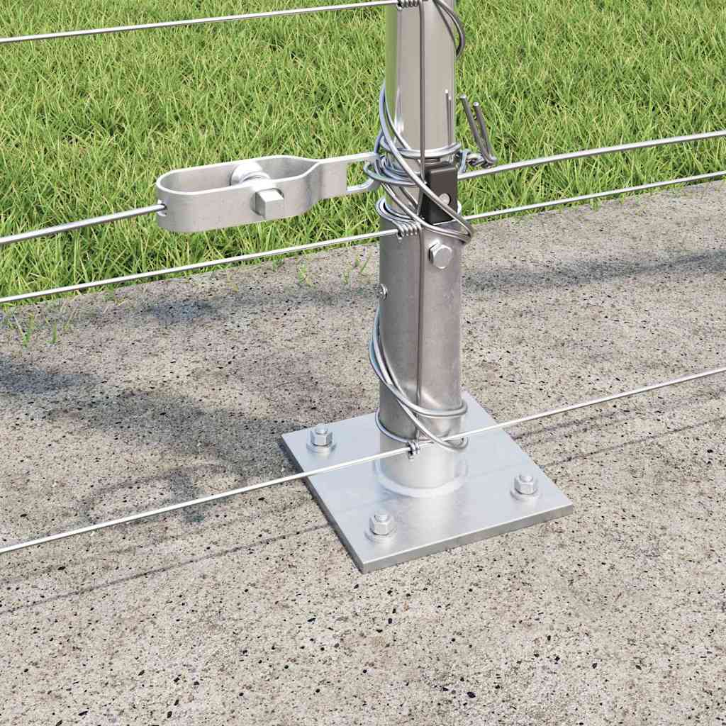 Welded Wire Fence with Concrete Base 25 x 1.4 m (W x H)
