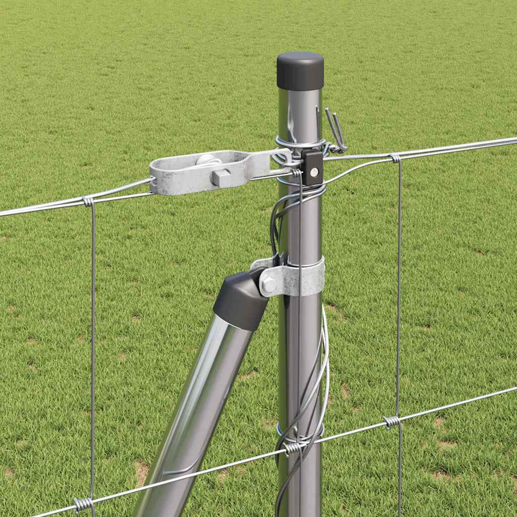 Welded Wire Fence with Concrete Base 25 x 1.5 m (W x H)