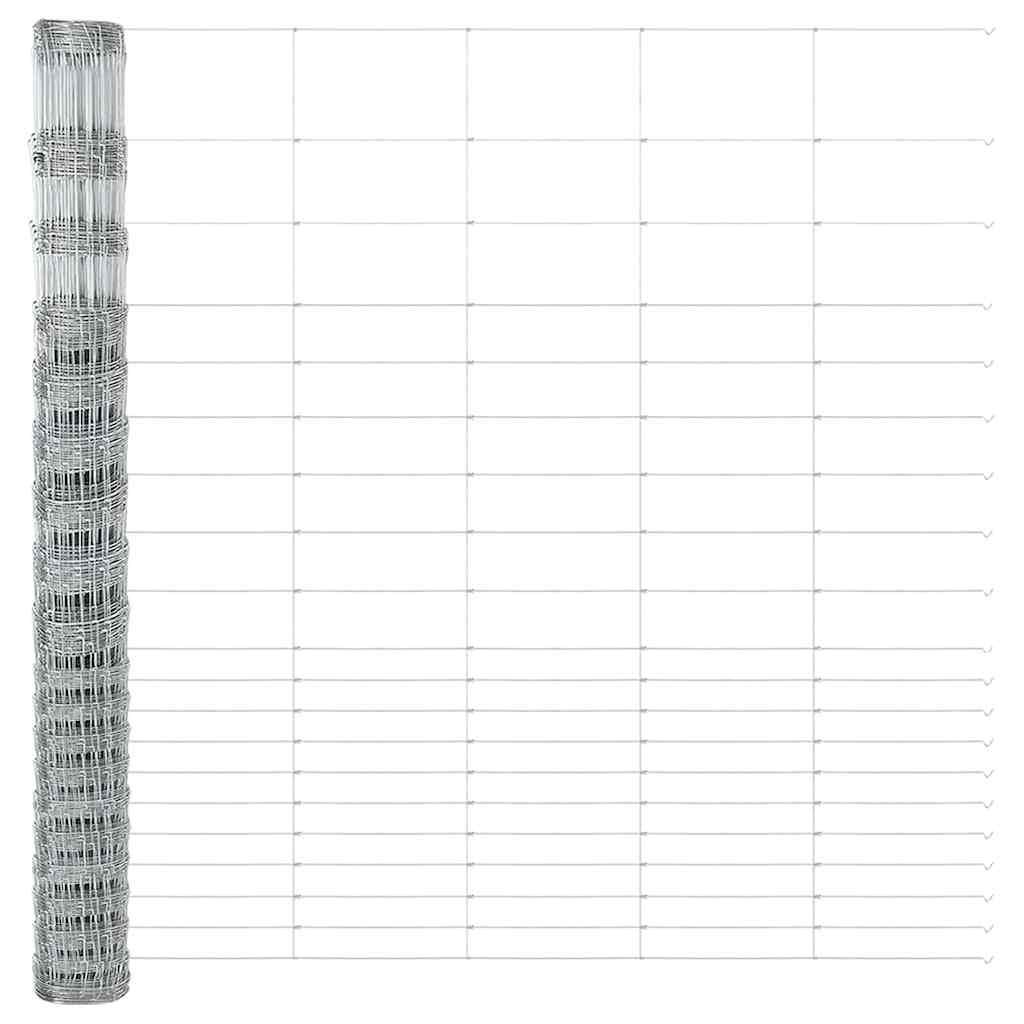 Welded Wire Fence with Concrete Base 25 x 1.6 m (W x H)