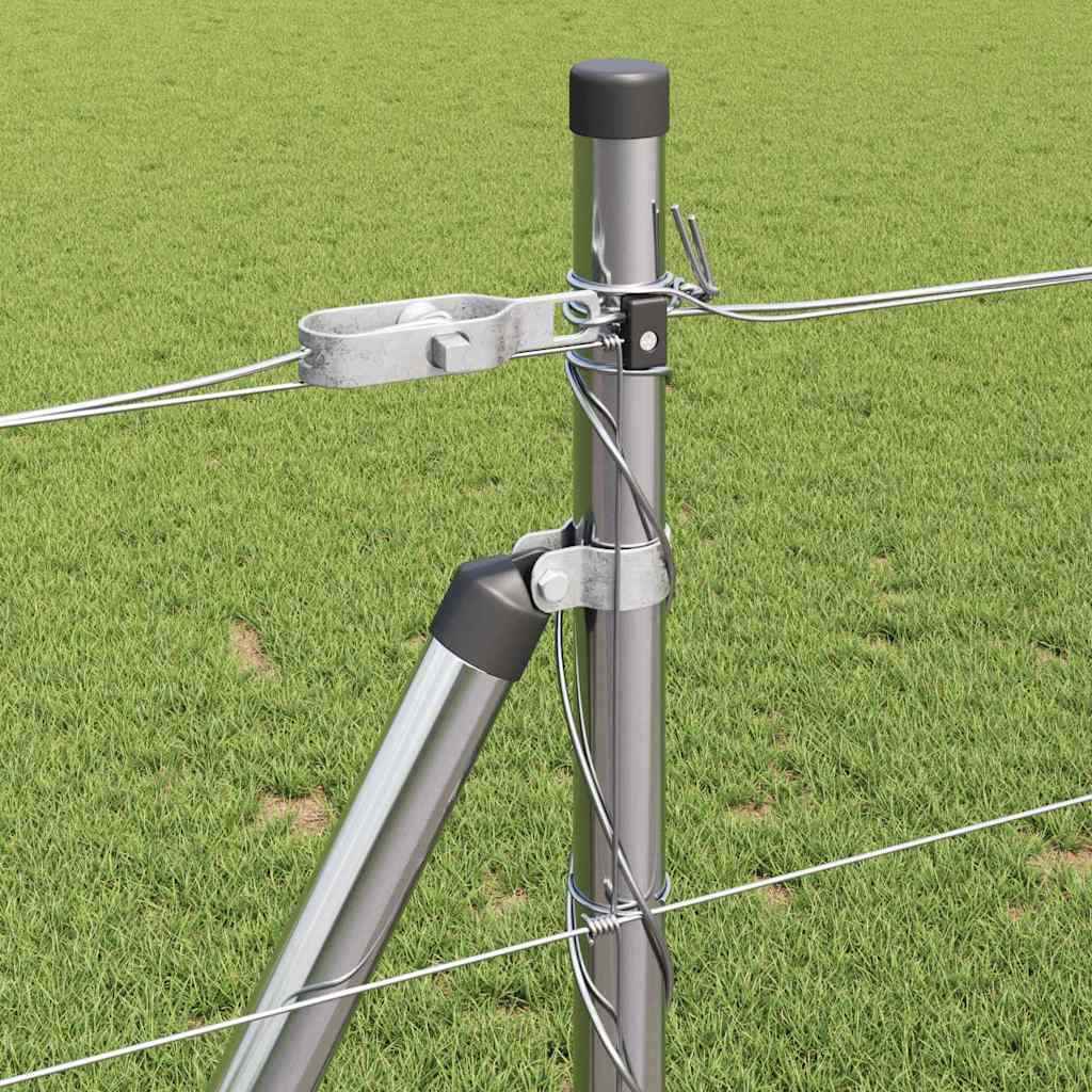 Welded Wire Fence with Concrete Base 50 x 1 m (W x H)