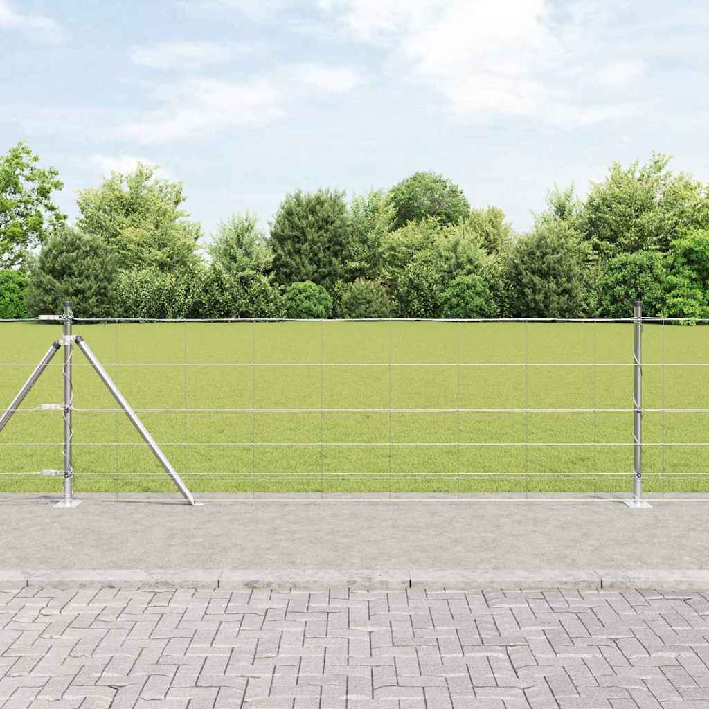 Fence Post Galvanized 100 x 0.8 m Steel