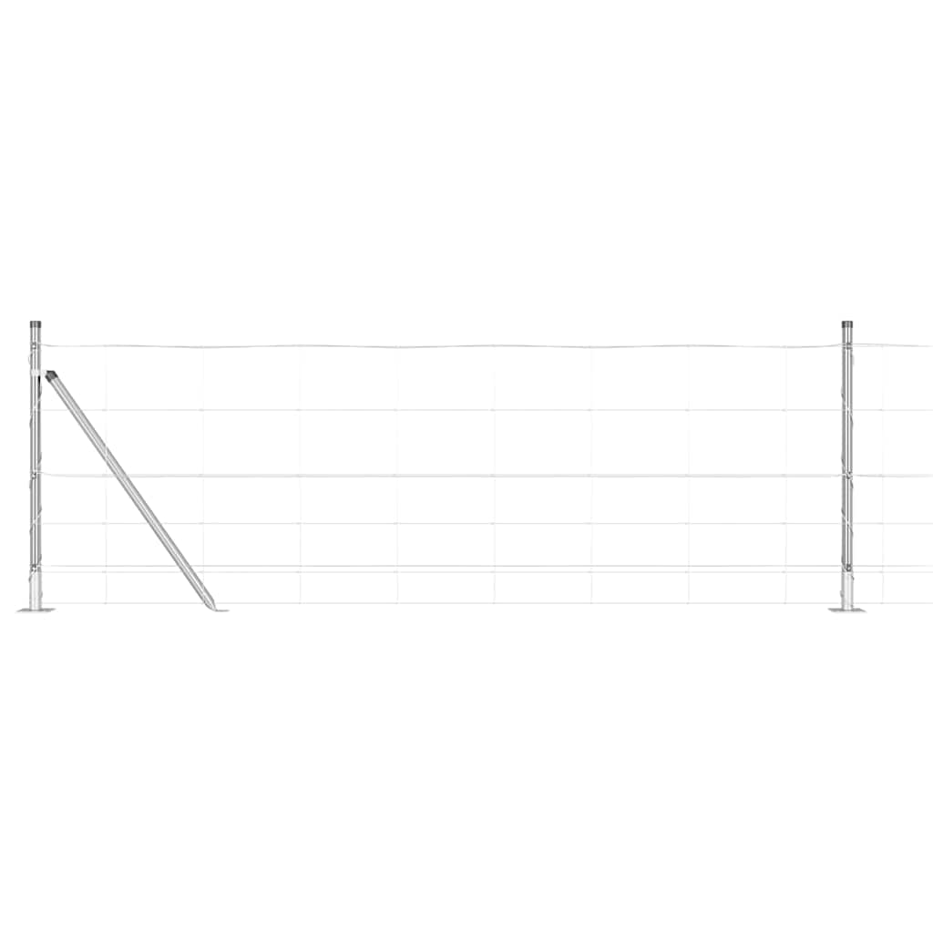 Fence Post Galvanized 100 x 0.8 m Steel