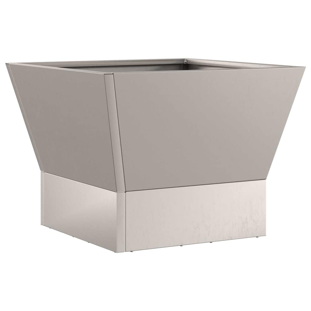 Fire Pit Brown 40 x 40 x 35 cm Weathering Steel