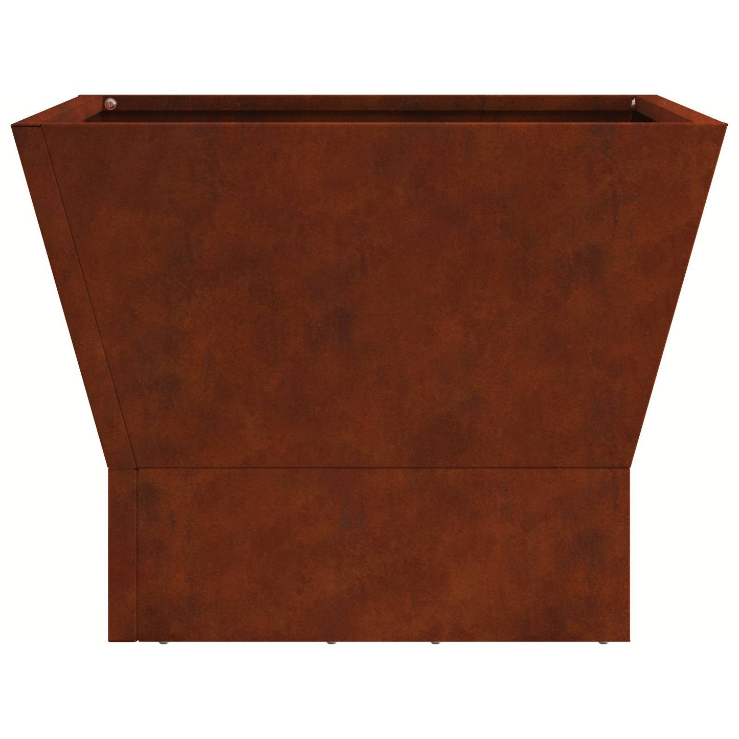 Fire Pit Brown 40 x 40 x 35 cm Weathering Steel