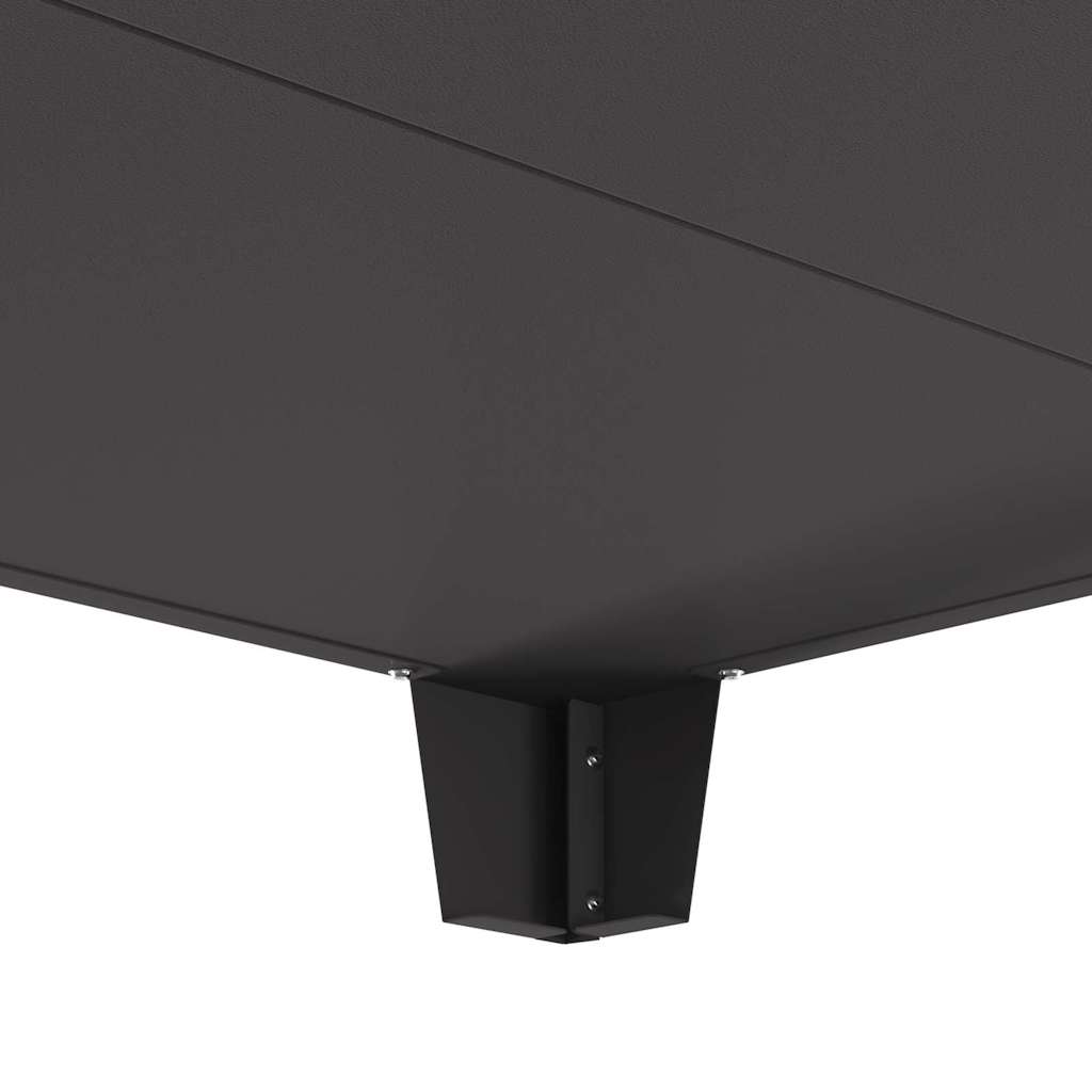 Fire Pit Black 80 x 80 x 43 cm Steel