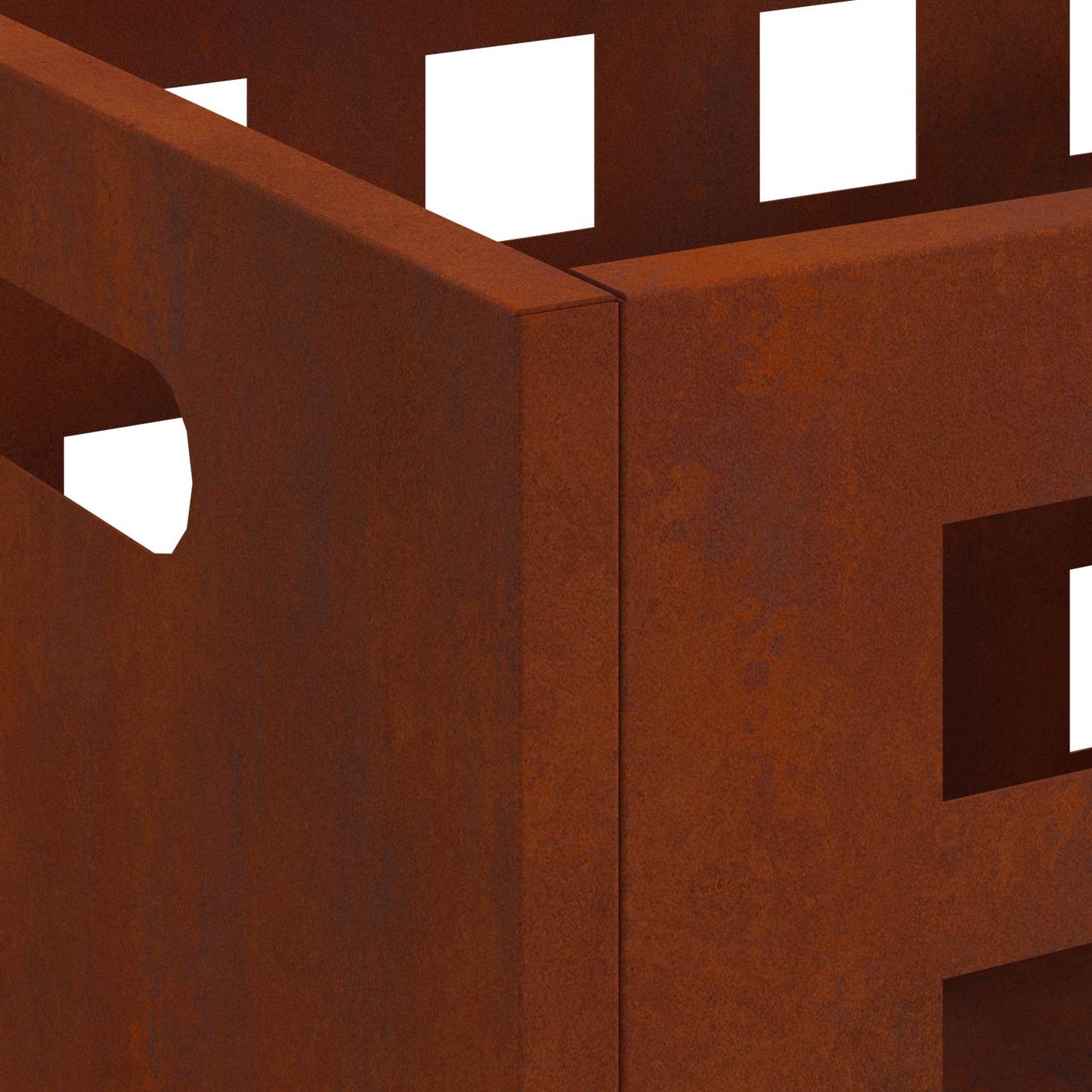 Fire Pit Brown 50 x 30 x 40 cm Steel