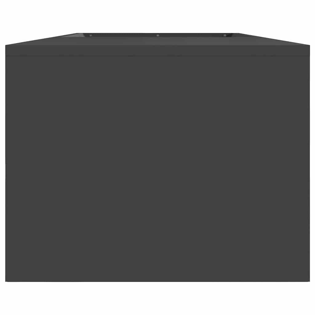 Fire Pit Black 160 x 45 x 35 cm Steel