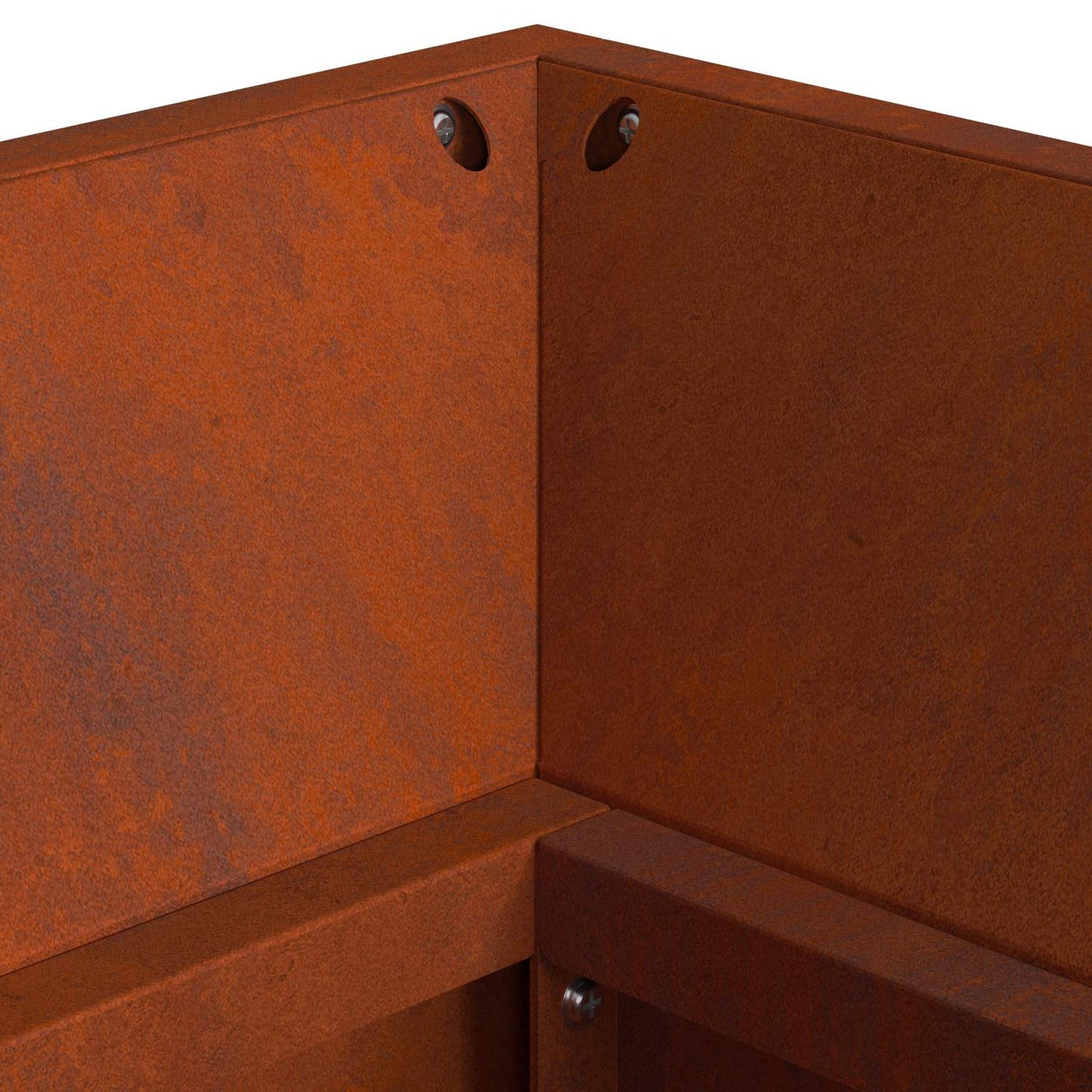 Fire Pit Brown 160 x 45 x 35 cm Steel