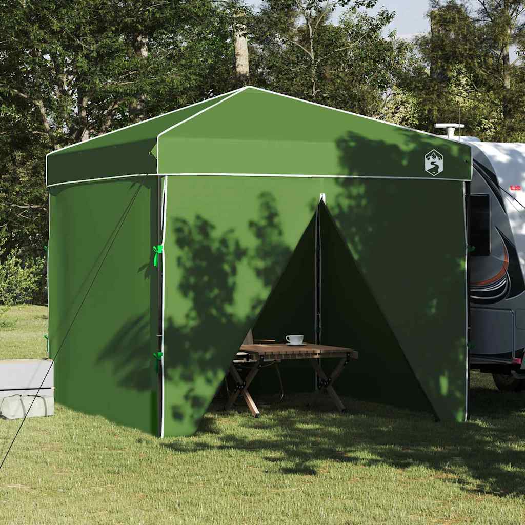 Canopy Tent 243 x 243 x 251 cm Green Fabric