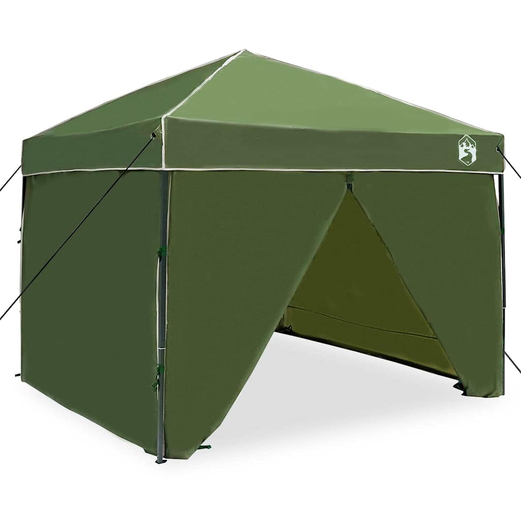 Canopy Tent 243 x 243 x 251 cm Green Fabric