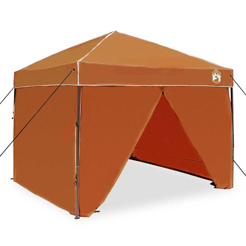 Canopy Tent 243 x 243 x 251 cm Orange Fabric