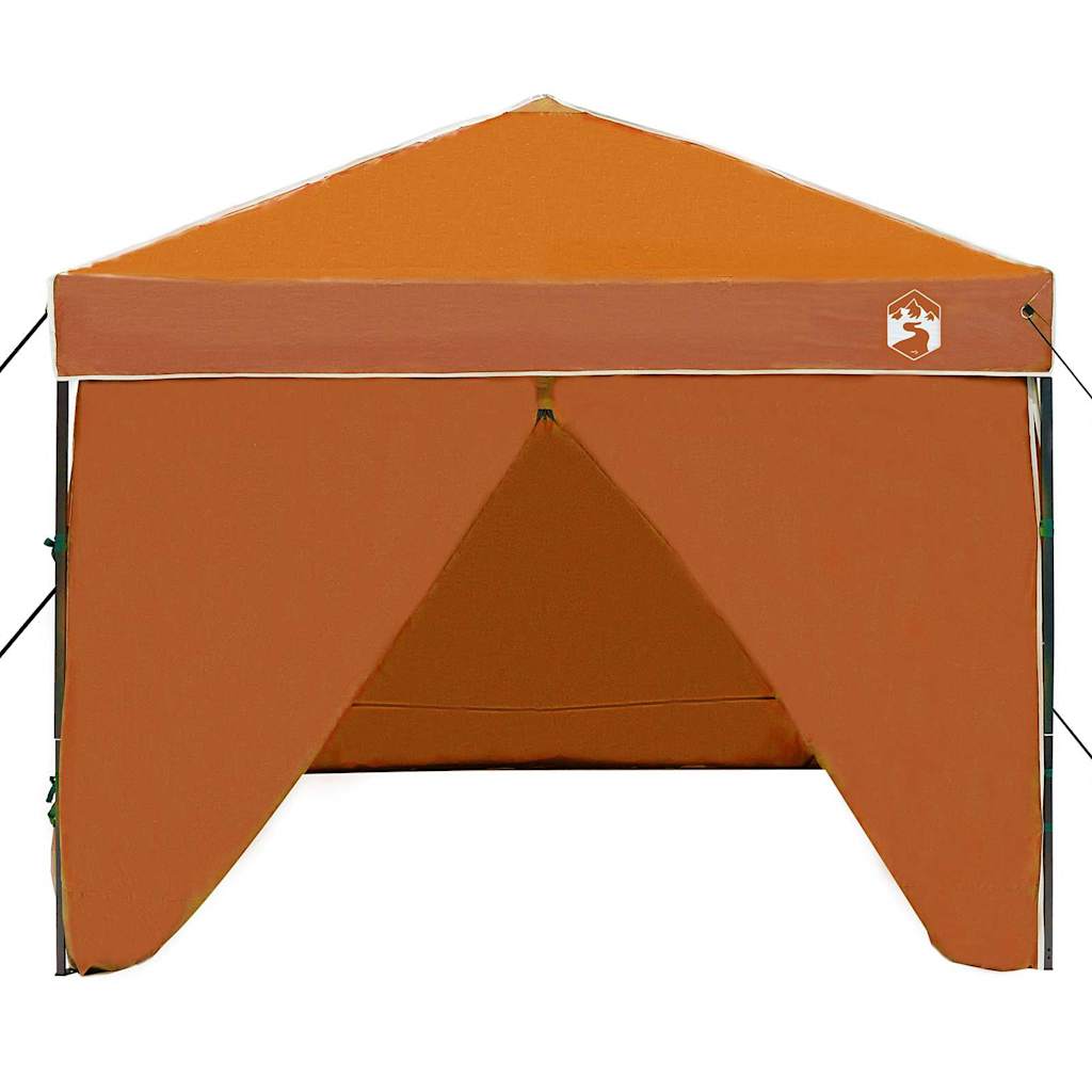 Canopy Tent 243 x 243 x 251 cm Orange Fabric