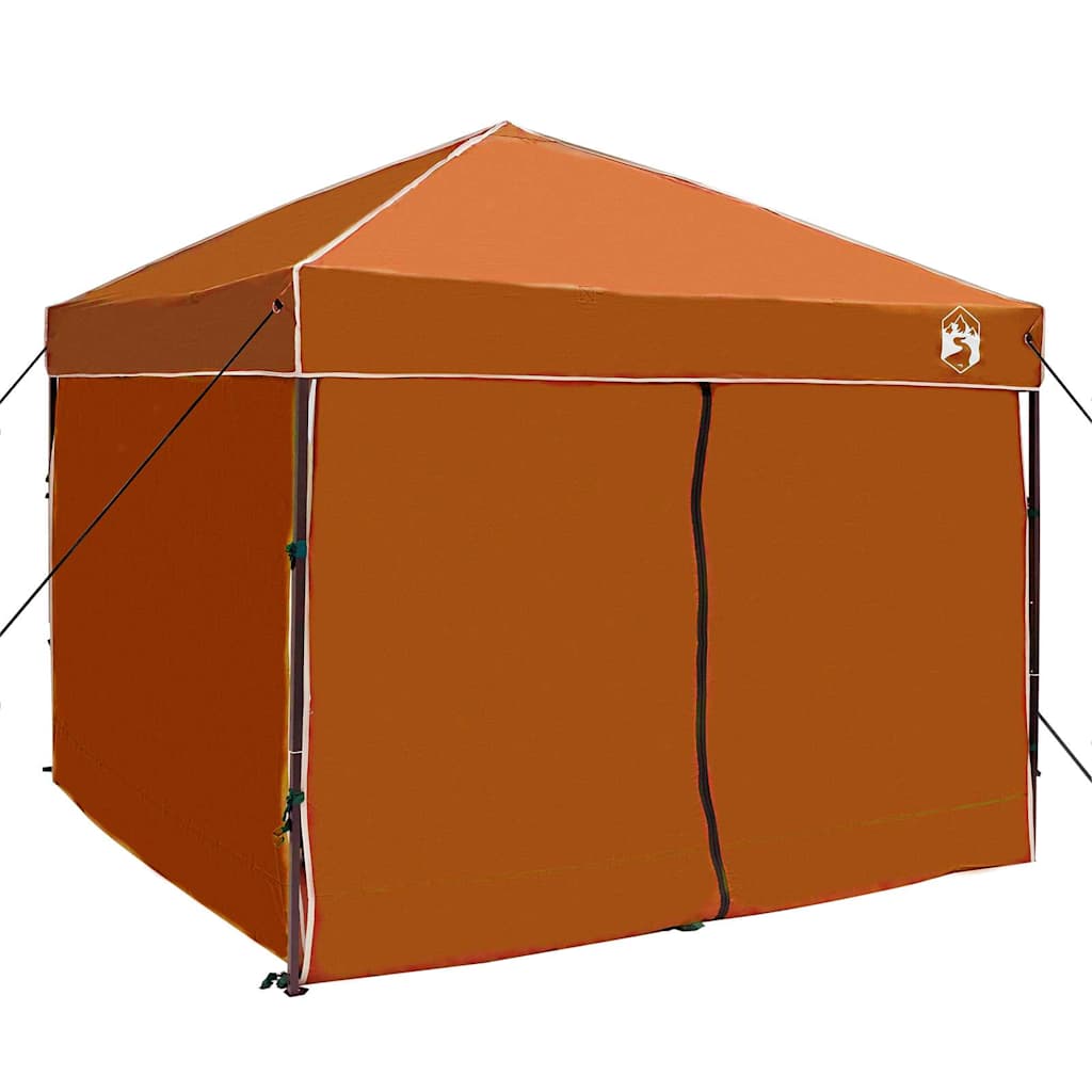 Canopy Tent Manual Orange 243 x 243 x 251 cm Fabric