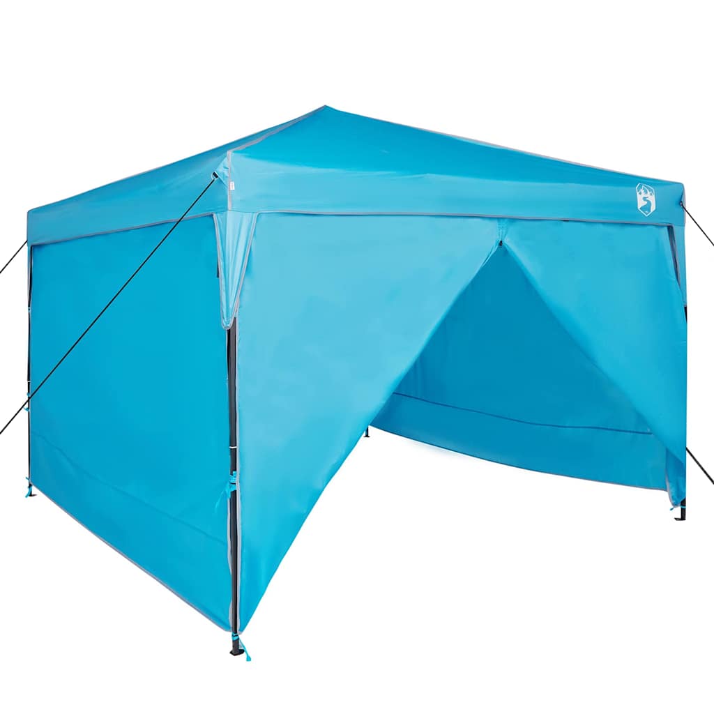 Canopy Tent 290 x 290 x 251 cm Blue Fabric