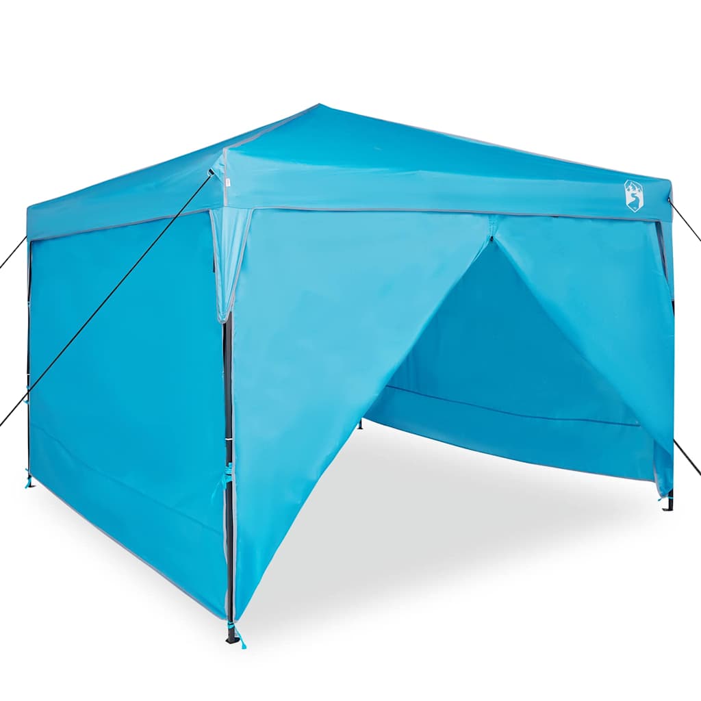 Canopy Tent 290 x 290 x 251 cm Blue Fabric