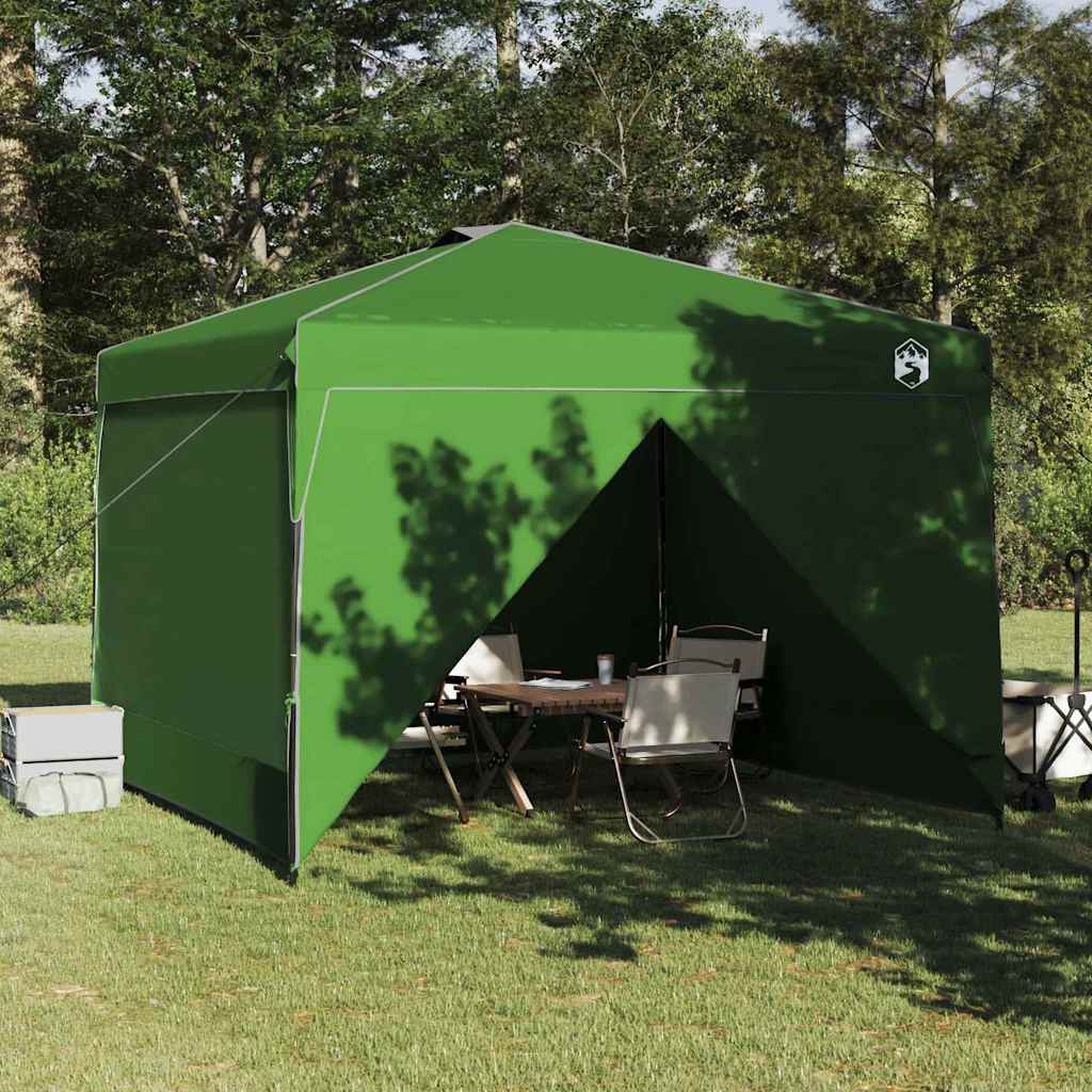Canopy Tent 290 x 290 x 251 cm Green Fabric