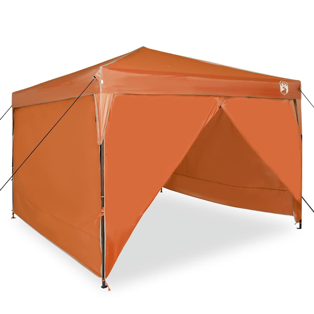 Canopy Tent 290 x 290 x 251 cm Orange Fabric
