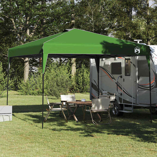 Canopy Tent 290 x 290 x 251 cm Green Fabric