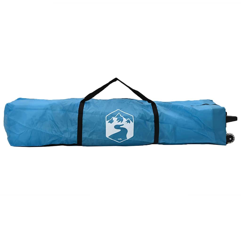 Canopy Tent 395 x 395 x 251 cm Blue Fabric