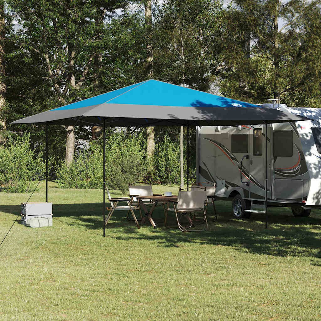 Canopy Tent 395 x 395 x 251 cm Blue Fabric