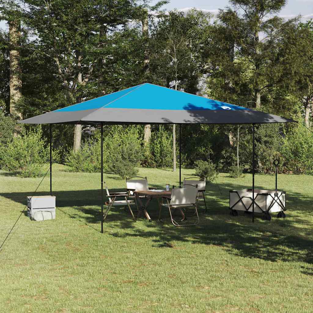 Canopy Tent 395 x 395 x 251 cm Blue Fabric