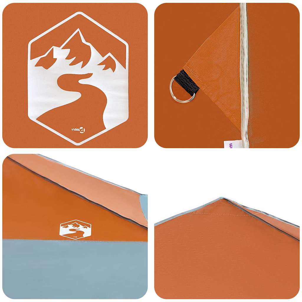 Canopy Tent 395 x 395 x 251 cm Orange Fabric