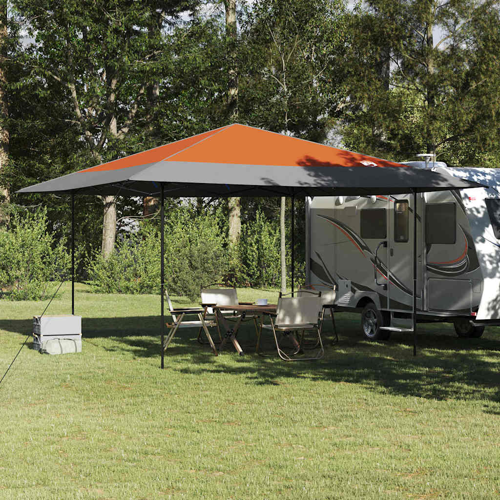 Canopy Tent 395 x 395 x 251 cm Orange Fabric