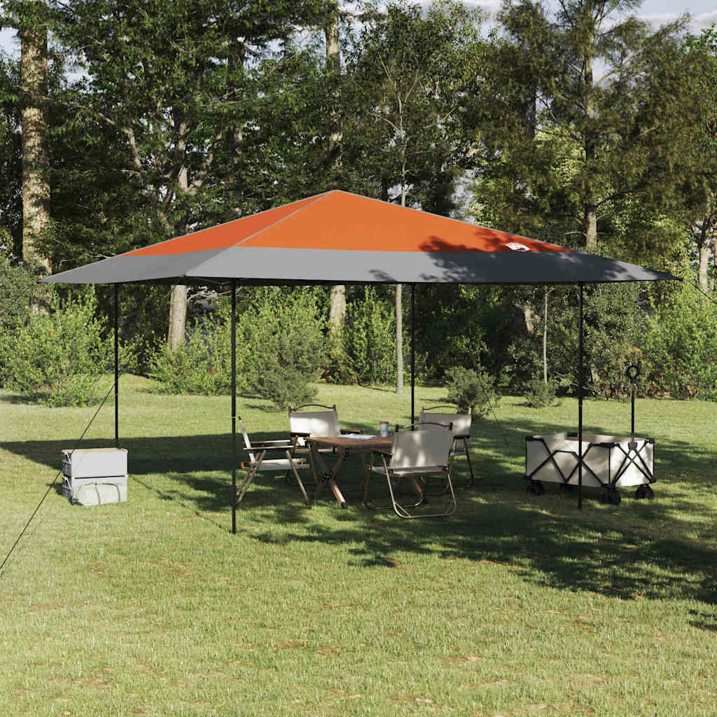 Canopy Tent 395 x 395 x 251 cm Orange Fabric