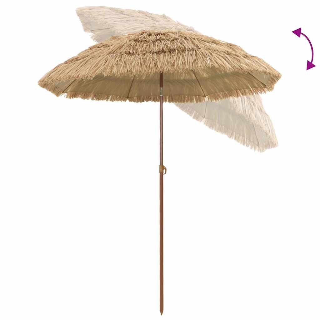 Garden Parasol Natural 160 x 160 x 196 cm