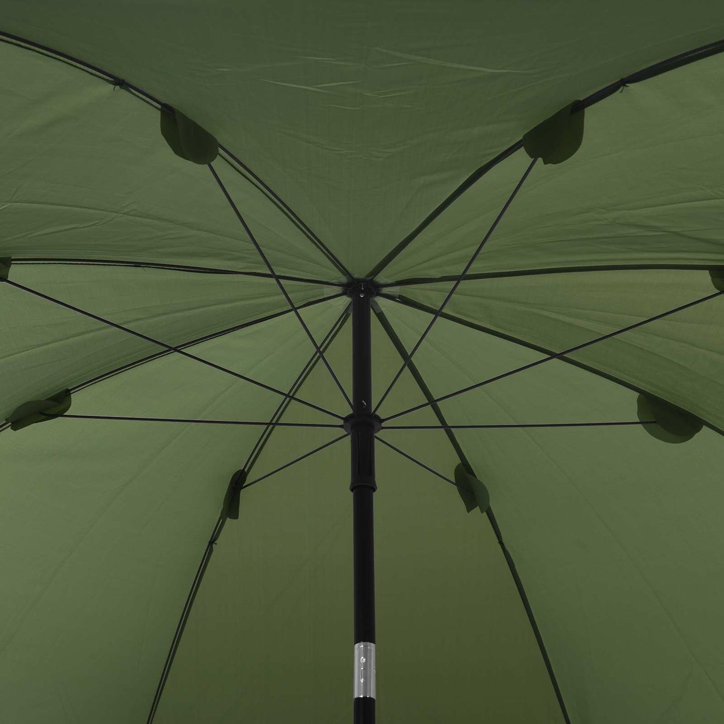 Fishing Umbrella Yellow Army 220 x 185 cm Oxford Polyester